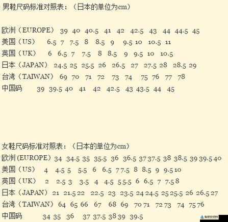 欧洲尺码日本尺码专 MBA 智库：深度解析与对比