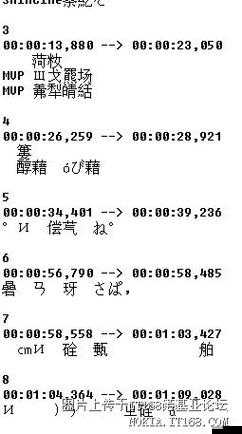 解决视频字幕乱码的方法