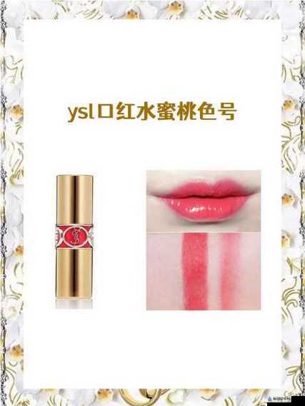 YSL 蜜桃色 13569 绝美色号推荐