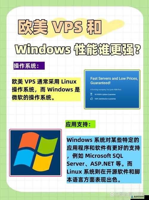 欧美 VPS 与 Windows 性能比较-谁更优