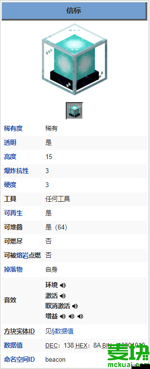 我的世界中信标作用大揭秘 信标究竟能带来哪些好处
